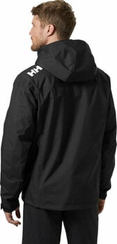 Jacket Helly Hansen Crew Hooded Midlayer 2.0 Jacket Black M - 4