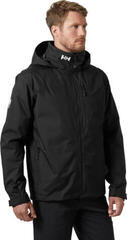 Jacke Helly Hansen Men's Crew Hooded Midlayer Sailing 2.0 Black - 2