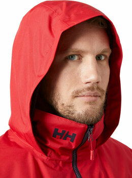 Jacket Helly Hansen Crew Hooded Midlayer 2.0 Jacket Red M - 5