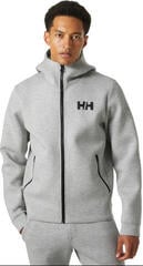 Zeiljas Helly Hansen Men's HP Ocean Sailing Full-Zip 2.0 Grey Melange - 2