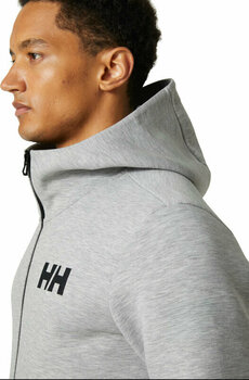 Jacke Helly Hansen Men's HP Ocean Full-Zip 2.0 Jacke Grey Melange M - 6