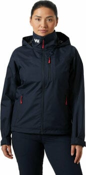 Giacca Helly Hansen Women's Crew Hooded 2.0 Giacca Navy L - 3