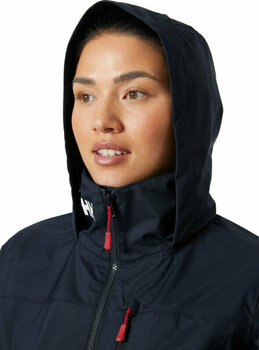 Giacca Helly Hansen Women's Crew Hooded 2.0 Giacca Navy L - 5