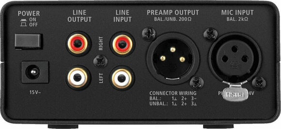 Pré-amplificador de microfone IMG Stage Line MPA-102 Pré-amplificador de microfone - 2