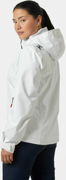 Jacket Helly Hansen Women's Crew Hooded 2.0 Jacket White XL - 4