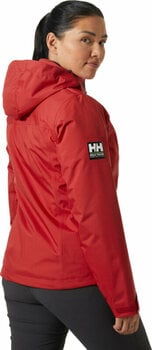 Jacket Helly Hansen Women's Crew Hooded Midlayer 2.0 Jacket Red L - 4