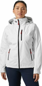 Giacca Helly Hansen Women's Crew Hooded Midlayer 2.0 Giacca White L - 3