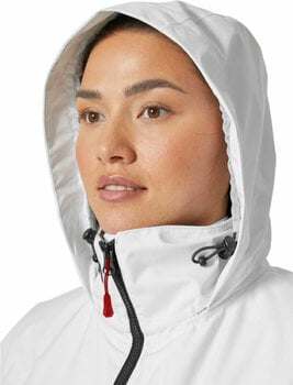 Giacca Helly Hansen Women's Crew Hooded Midlayer 2.0 Giacca White L - 5
