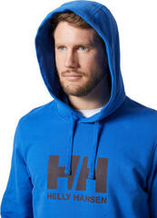 Sweatshirt Helly Hansen Men's HH Logo Hoodie with Hood Cobalt 2.0 L - 4