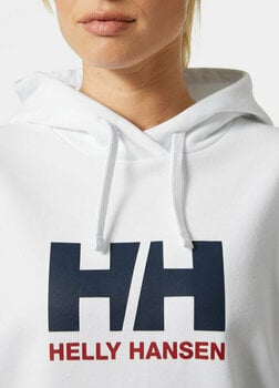 Majica s kapuljačom Helly Hansen Women's HH Logo 2.0 Majica s kapuljačom White L - 5