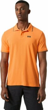 Shirt Helly Hansen Men's Kos Quick-Dry Polo Shirt Poppy Orange L - 3