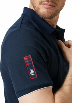 T-Shirt Helly Hansen Men's Ocean Quick-Dry Polo T-Shirt Navy XL - 6