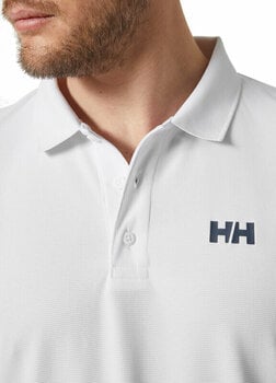 Shirt Helly Hansen Men's Ocean Quick-Dry Polo Shirt White L - 5
