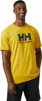 T-Shirt Helly Hansen Men's HH Logo T-Shirt Gold Rush L - 3