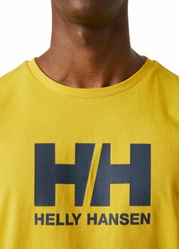 T-Shirt Helly Hansen Men's HH Logo T-Shirt Gold Rush L - 5
