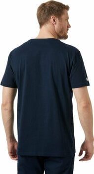 T-Shirt Helly Hansen Men's Shoreline 2.0 T-Shirt Navy L - 4