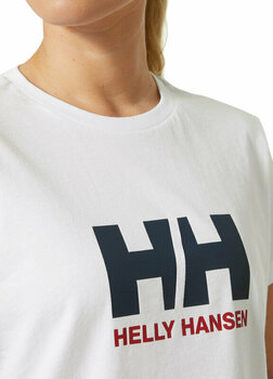 Shirt Helly Hansen Women's HH Logo 2.0 Shirt White M - 5