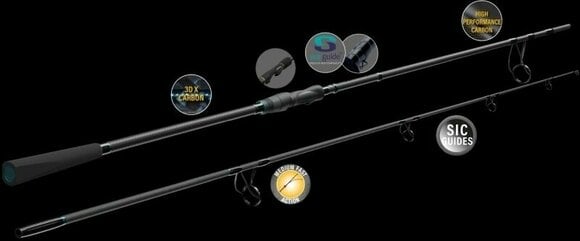 Kaprový prut Sportex Competition Carp CS-5 Prut 3,65 m 3,25 lb 2 díly - 4