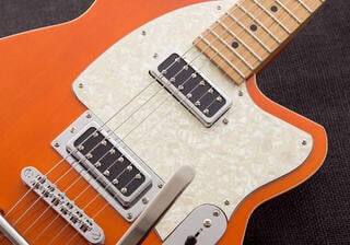 Sähkökitara Reverend Guitars Flatroc Rock Orange Sähkökitara - 1