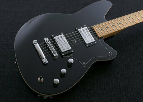 Elektrische gitaar Reverend Guitars Descent RA Midnight Black - 3