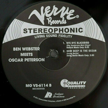 LP plošča Ben Webster - Meets Oscar Peterson (200g) (2 LP) - 3