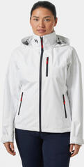 Bunda Helly Hansen Women’s Crew Hooded Sailing 2.0 White - 2