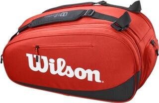 Tennistasche Wilson Tour Padel Bag 4 Red Tour Tennistasche - 1