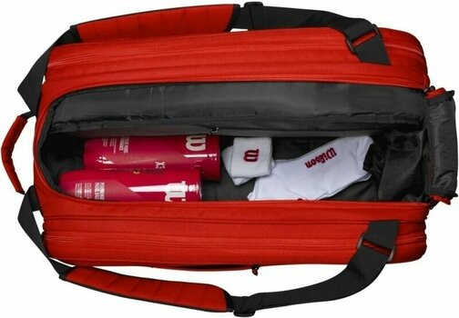Teniška torba Wilson Tour Padel Bag Rdeča Tour Teniška torba - 5