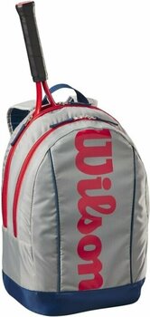 Tennistasche Wilson Junior Backpack Light Grey/Red-Blue Tennistasche - 2