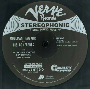 Vinyl Record Coleman Hawkins - And Confrères (Remastered) (200g) (2 x 12" Vinyl) - 5