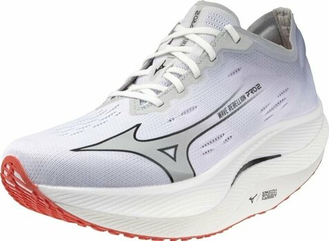 Road running shoes Mizuno Wave Rebellion Pro 2 White/Harbor/Mist Cayenne 42 Road running shoes - 3