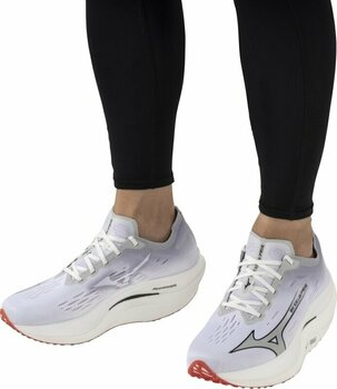 Road running shoes Mizuno Wave Rebellion Pro 2 White/Harbor/Mist Cayenne 42 Road running shoes - 10