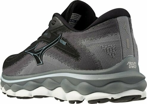 Road running shoes Mizuno Wave Sky 7 Black/Glacial Ridge/Stormy Weather 41 Road running shoes - 4