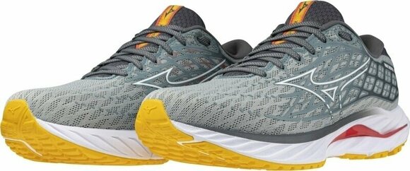 Road running shoes Mizuno Wave Inspire 20 Abyss/White/Citrus 41 Road running shoes - 6