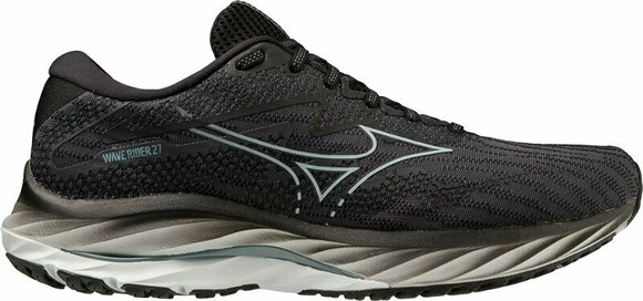 Road маратонки Mizuno Wave Rider 27 Ebony/Illusion Blue/Black 40 Road маратонки - 2