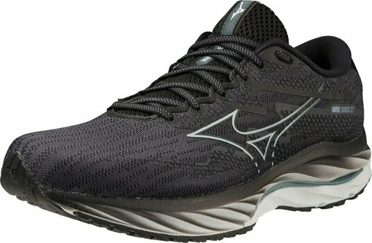 Road маратонки Mizuno Wave Rider 27 Ebony/Illusion Blue/Black 40 Road маратонки - 3