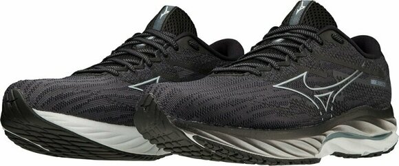 Road маратонки Mizuno Wave Rider 27 Ebony/Illusion Blue/Black 40 Road маратонки - 6