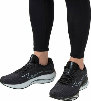 Road маратонки Mizuno Wave Rider 27 Ebony/Illusion Blue/Black 40 Road маратонки - 10
