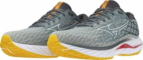 Road running shoes Mizuno Wave Inspire 20 Abyss/White/Citrus 44 Road running shoes - 6
