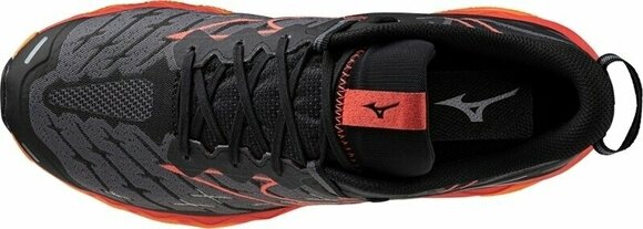Trail tekaška obutev Mizuno Wave Mujin 10 Black/Cayenne/Nasturtium 42,5 Trail tekaška obutev - 4