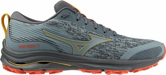 Trail running shoes Mizuno Wave Rider TT Lead/Citrus/Hot Coral 42 Trail running shoes - 2