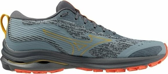 Trail running shoes Mizuno Wave Rider TT Lead/Citrus/Hot Coral 42 Trail running shoes - 3