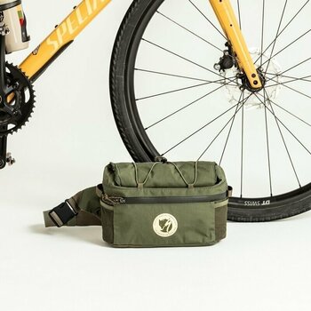 Cykelryggsäck och tillbehör Fjällräven S/F Expandable Hip Pack Green Väska - 3
