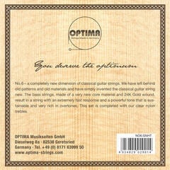 Nylon snaren voor klassieke gitaar Optima NO6.GNHT No.6 24K Gold High Nylon Nylon snaren voor klassieke gitaar - 1