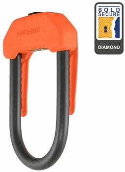 Zámok na bicykel Hiplok DX Orange - 4