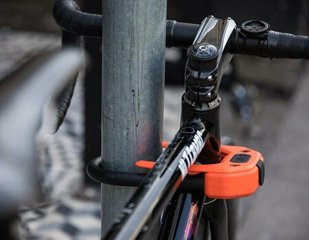 Cadeado para bicicleta Hiplok DX Orange - 6