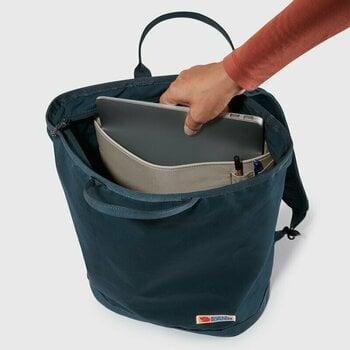 Lifestyle Backpack / Bag Fjällräven Vardag Totepack Black 9 L Backpack - 3