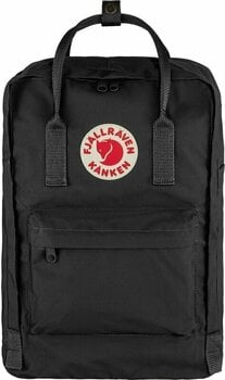 Lifestyle Backpack / Bag Fjällräven Kånken Laptop 15" Black 18 L Backpack - 2