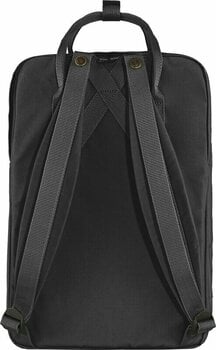 Lifestyle Backpack / Bag Fjällräven Kånken Laptop 15" Black 18 L Backpack - 3