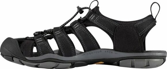 Chaussures outdoor hommes Keen Men's Clearwater CNX Sandal Black/Gargoyle 44,5 Chaussures outdoor hommes - 2